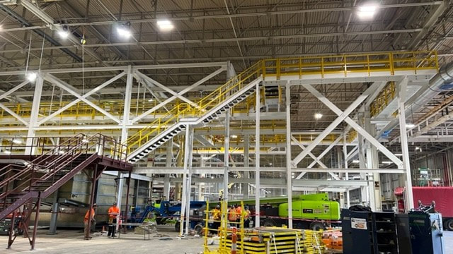 Stair and Support Steel