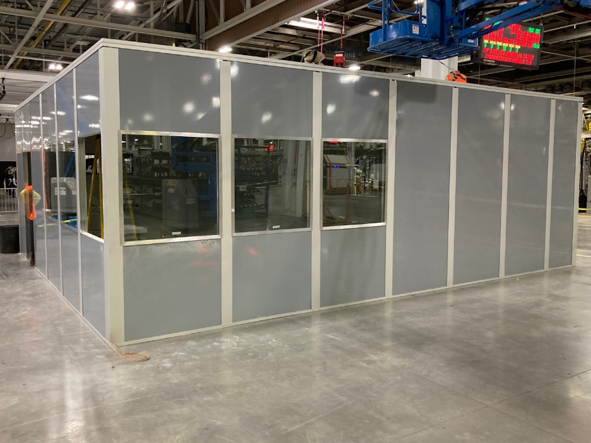 Modular Team Room For Industrial Applications